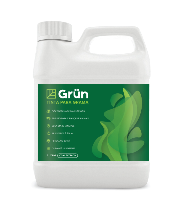 Tinta Verde para Grama 5 Litros