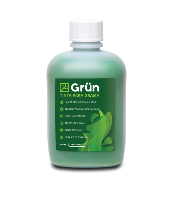 Tinta Verde para Grama 500ml
